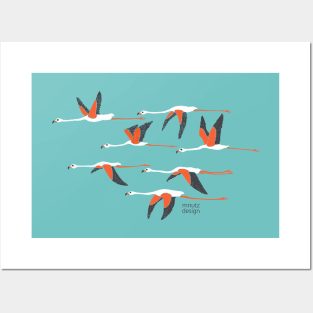 Flamingos Posters and Art